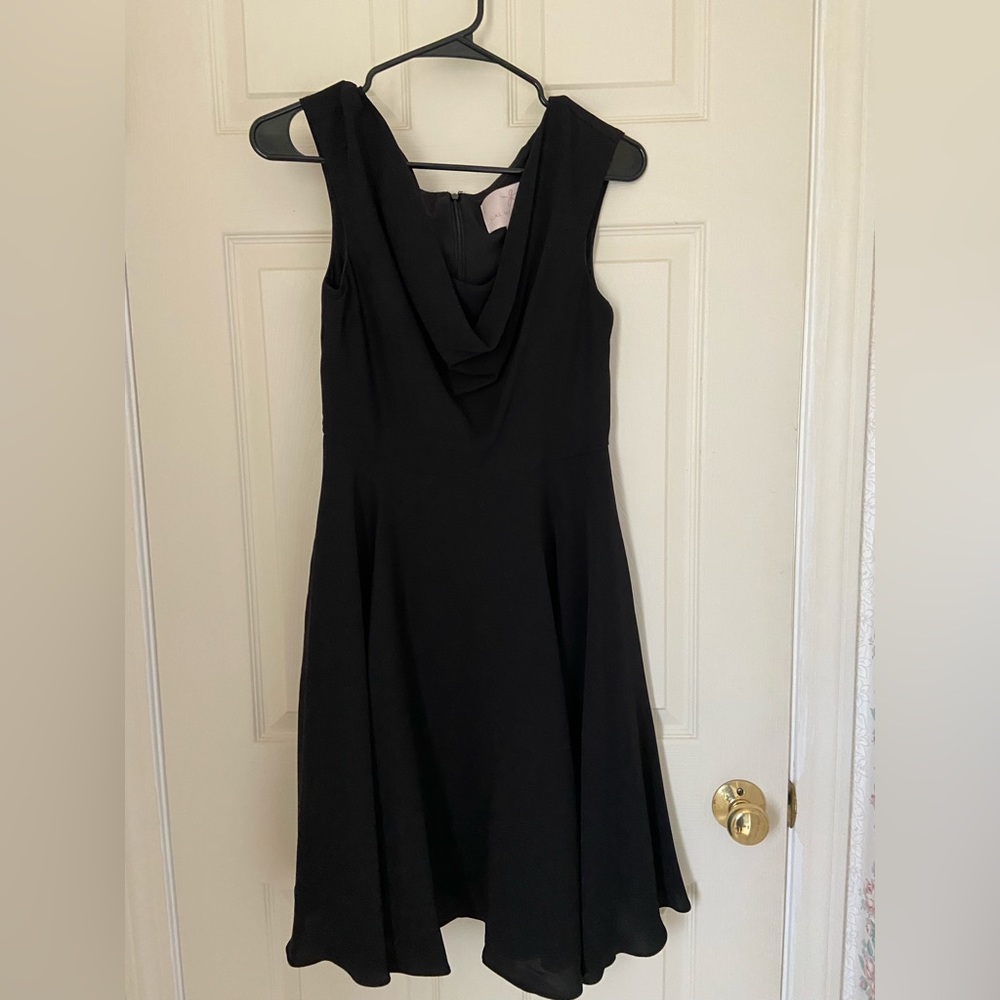 Gal Meets Glam cowl neck sleeveless dress